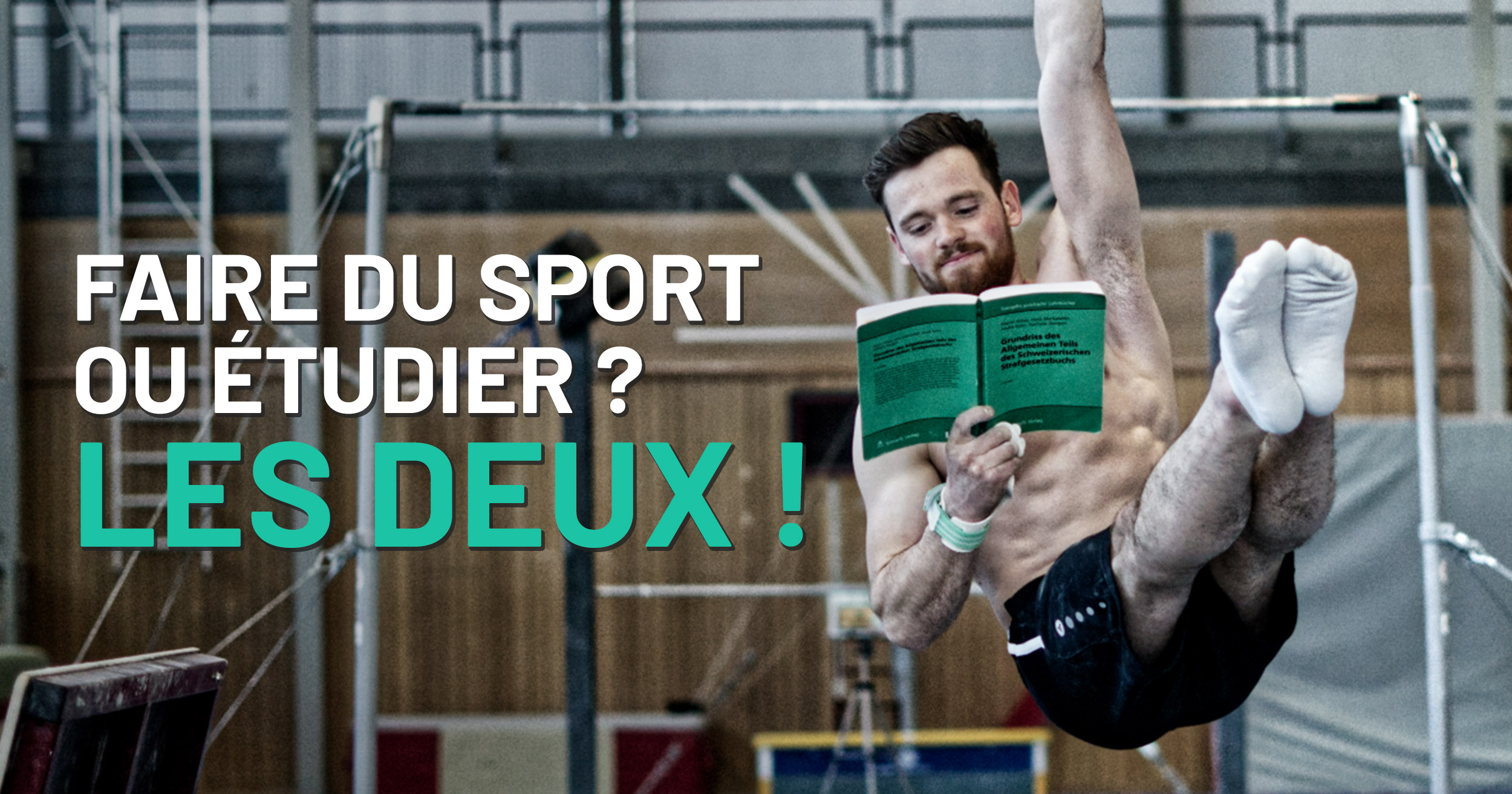Faire du sport ou étudier? Les deux!